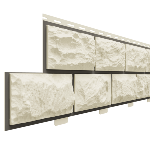 Фасадные панели Доломит, Альпийская горка, Слоновая кость