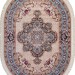Ковер Shahreza d727 cream овал