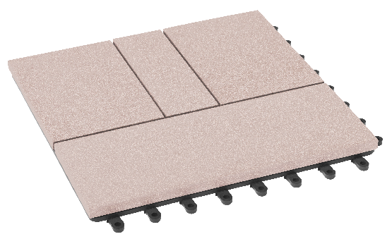 Модульный паркет ДПК GRINDERDECO Комфорт 2 Светлый дуб