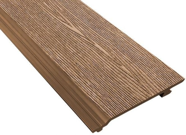 Фасадная доска ДПК Outdoor 3D STORM дубовый цвет