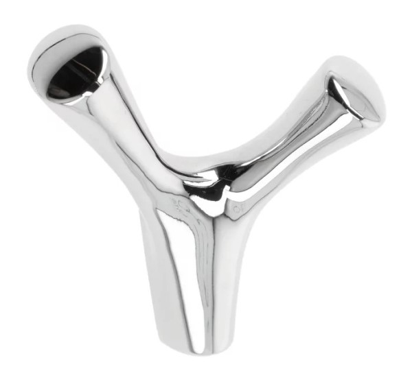 Крючок WZ-TORNA-01, материал Замак, отделка Хром, 81*71*47 мм