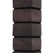 Угол наружный Grand Line, Состаренный кирпич Design Plus, Кофе (Черный шов)