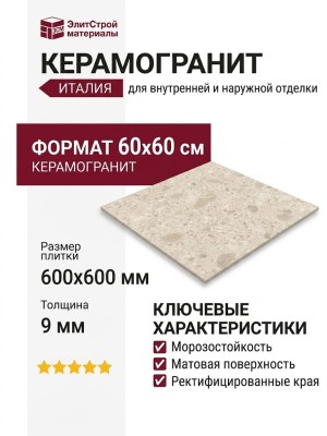 Atlas Concorde Italy Boost Mix Ivory 60x60 A80L