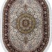 Ковер Shahreza d202 cream-red овал