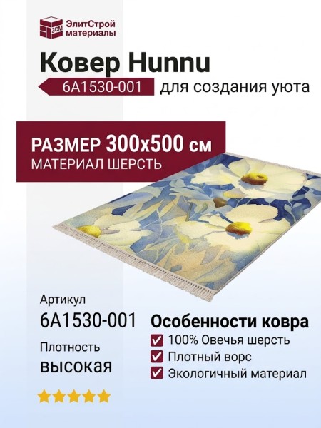 Ковер Hunnu 6A1530-001 300x500