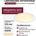 Светильник потолочный NIRO 20.30 W