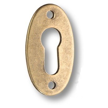 Ключевина 4360-22, материал Замак, отделка Бронза, 35*20*2 мм