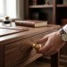 Ручка кнопка 1930 0034 Big Gold, материал Замак, отделка Золото, 40*d=34 мм