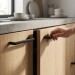 Ручка скоба SYSTEM SY4704 0096 AL6, материал Замак, цвет Чёрный, отделка Черный, 104*40*30 мм