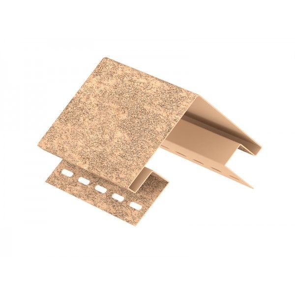 Наружный угол Ю-пласт, Стоун Хаус, Бежевый Кирпич