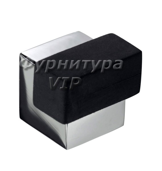 Ограничитель напольный DADO 318 CR, материал Латунь, отделка Хром, 23*20*20 мм