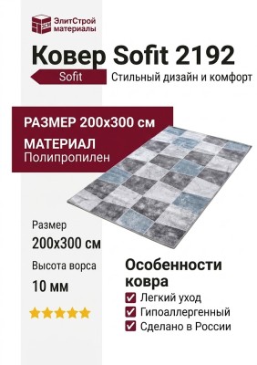 Ковер Sofit 2192 light grey 200x300
