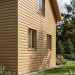 Виниловый сайдинг Docke, Блок-Хаус D4.7T, Карамель