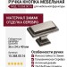 Ручка кнопка 15.368.00.16, материал Замак, отделка Серебро, 26*24*40 мм
