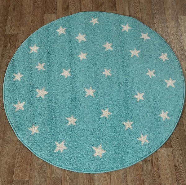 Ковер Funky Top Starf blue круг