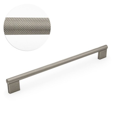 Ручка скоба Viefe GRAF BIG 0486320L24, материал Замак, отделка Сталь, 352*41*14 мм