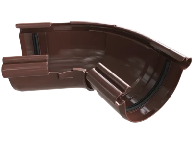 Угол желоба 120-145°, Альта-профиль, Элит Коричневый