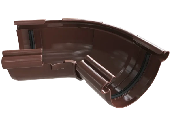 Угол желоба 120-145°, Альта-профиль, Элит Коричневый