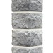Угол наружный Grand Line, Колотый Камень Design Plus, Гранит (белый шов)
