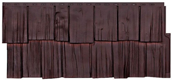 Фасадная панель T-Сайдинг, Щепа Дуб Памир