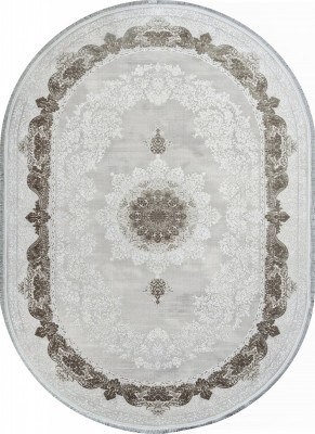 Ковер Haidari 9890-000 овал 200x400