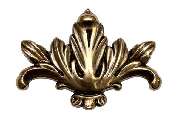 Накладка декоративная 45990.10300.07, материал Замак, отделка Бронза, 103x72x10 мм