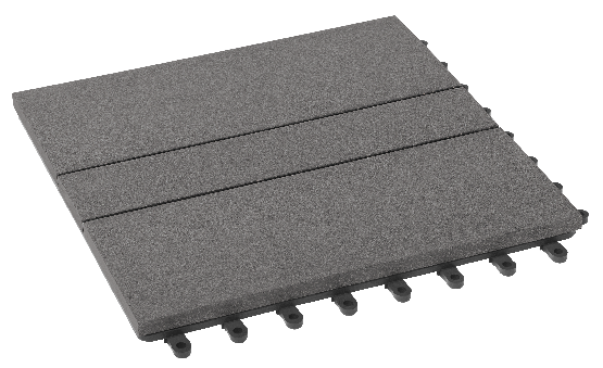 Модульный паркет ДПК GRINDERDECO Комфорт 1 Цвет: Серый базальт