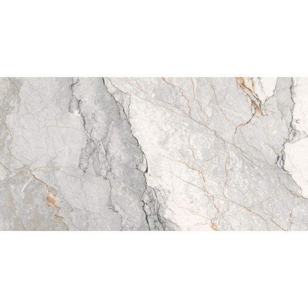 Керамогранит Maimoon Ceramica (Маймун Керамика) Gloster Zenith White 120х60 см, глянцевый
