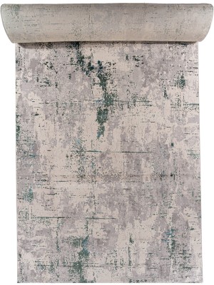 Ковровая дорожка Liman F169 CREAM-DARK GREEN 400x2500