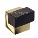 Ограничитель напольный DADO 318 ORO, материал Латунь, отделка Золото, 23*20*20 мм
