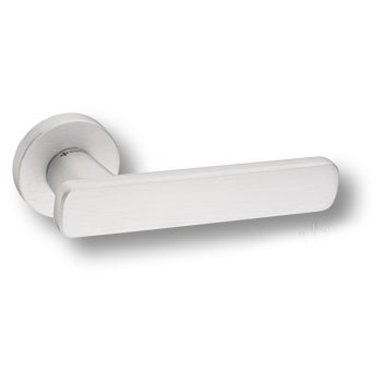 Дверная ручка на круглой розетке KAPPA HA196RO12 ELX10, материал Замак, отделка Хром