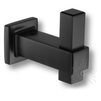 Крючок 1006 001 AL6, материал Латунь, отделка Черный, 73*36*60 мм