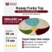 Ковер Funky Top Pil cream круг 080x080