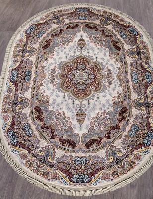 Ковер Aravia 6807 cream овал