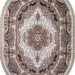 Ковер Aravia 6807 cream овал