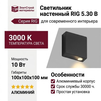 Светильник настенный RIG 5.30 B
