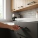 Ручка скоба SYSTEM SY4704 0128 AL6, материал Замак, цвет Чёрный, отделка Черный, 136*40*30 мм