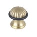 Ограничител напольный С52000S SATIN BRASS, материал Латунь, отделка Латунь, 41*41 мм