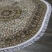 Ковер Shahreza d202 cream-brown овал