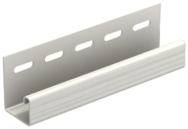 J-планка Ю-пласт, Классическая, Белая.