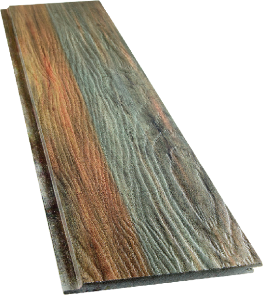 Фиброцементный сайдинг SidWood W-124 с древесной текстурой Клик