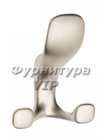 Крючок WZ-TOLED-A0-02, материал Замак, отделка Никель, 104*78*41 мм