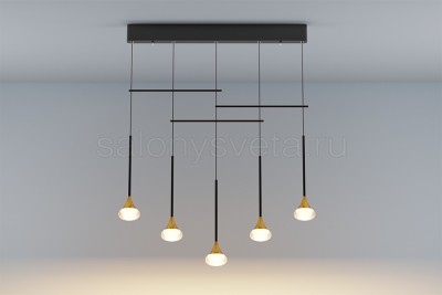 Светильник подвесной DROPS 5 25.30 BG