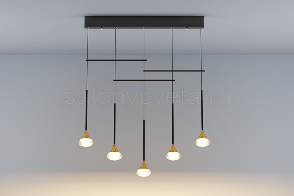 Светильник подвесной DROPS 5 25.30 BG