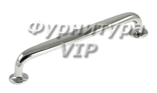Ручка скоба RING-08 320 мм 900-08-320, материал Замак, отделка Хром, 340*22*33 мм