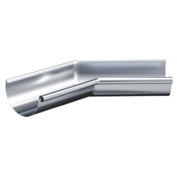 Внутренний угол желоба 135° Aquasystem, оцинкованный 125/90.