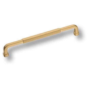 Ручка скоба 552-192-Champagne Gold, материал Замак, отделка Латунь, 32*10*205 мм