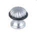Ограничитель напольный С52000C SATIN CHROME, материал Латунь, отделка Хром, 41*41 мм