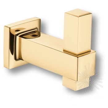 Крючок 1006 001 GL, материал Латунь, отделка Золото, 73*36*60 мм