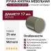 Ручка кнопка 8161-583 GREEN BRIGHT
